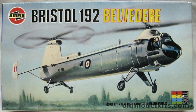 Airfix 1/72 Bristol Type 192 Belvedere, 03002 plastic model kit